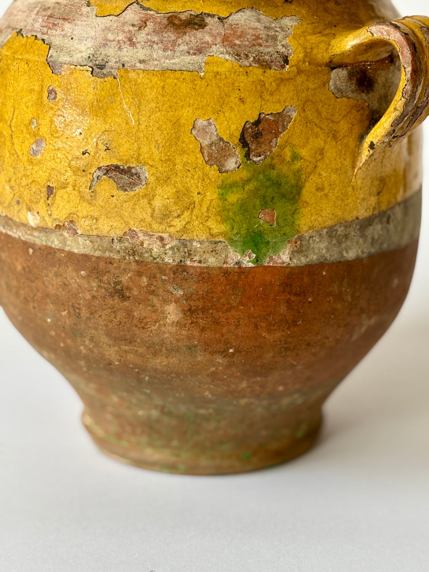 Antique French confit pot