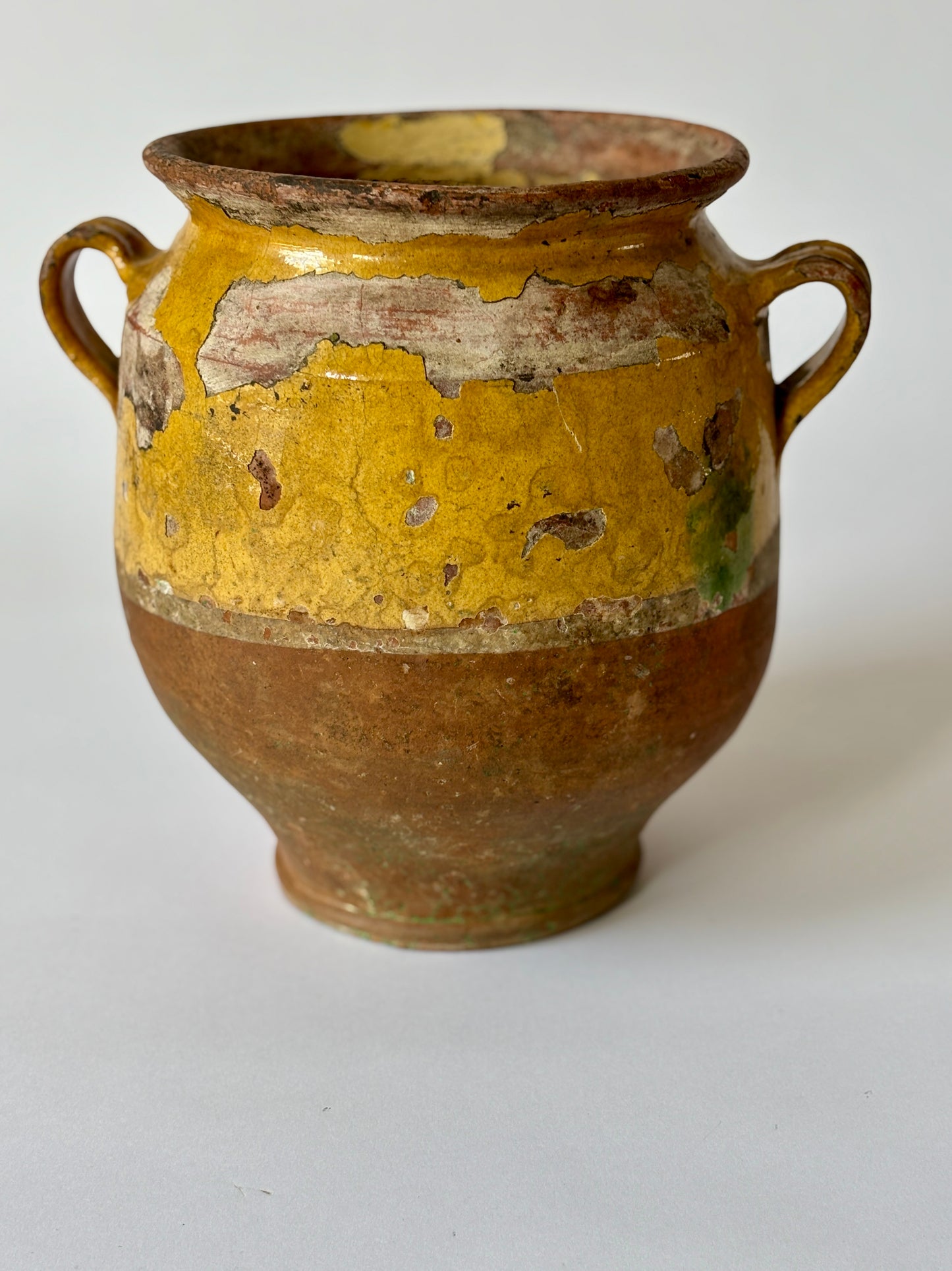 Antique French confit pot