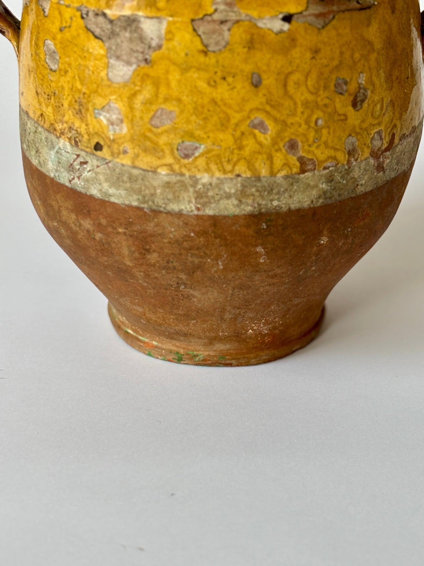 Antique French confit pot