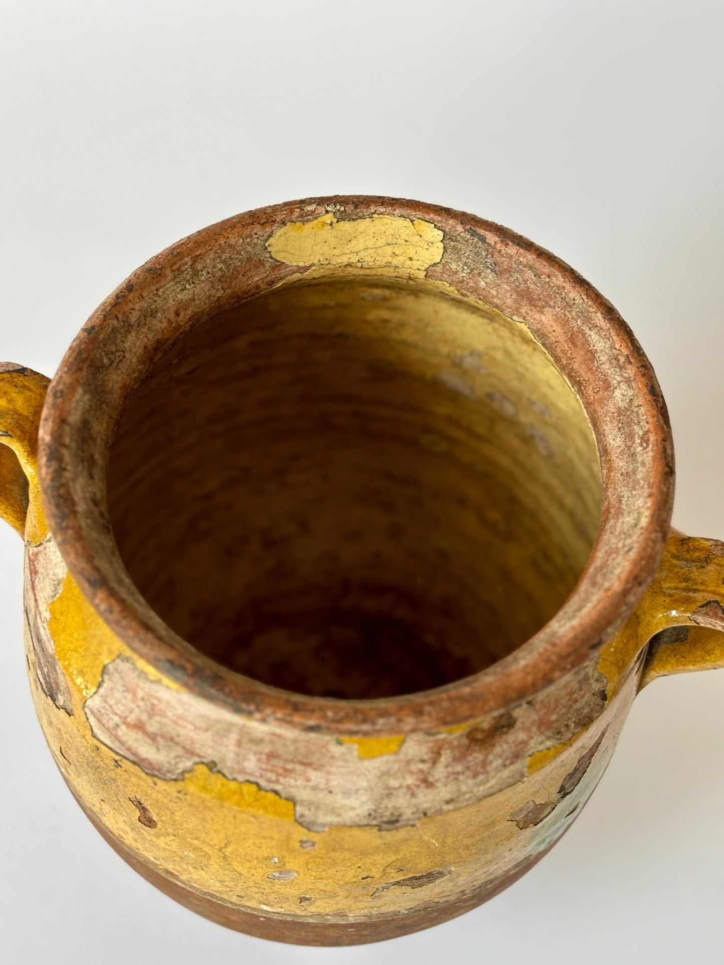 Antique French confit pot