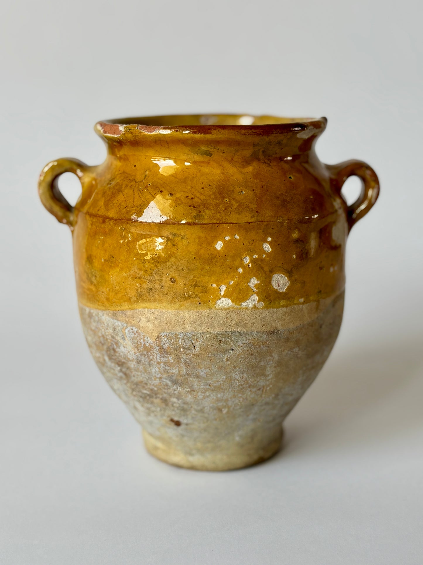 Antique French confit pot
