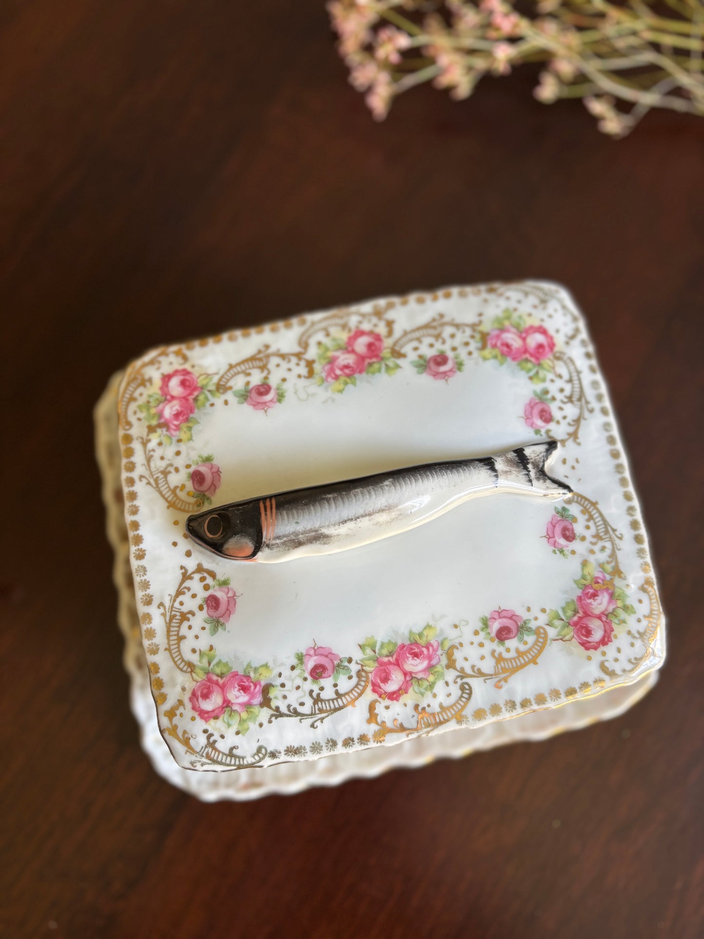 Antique sardine box