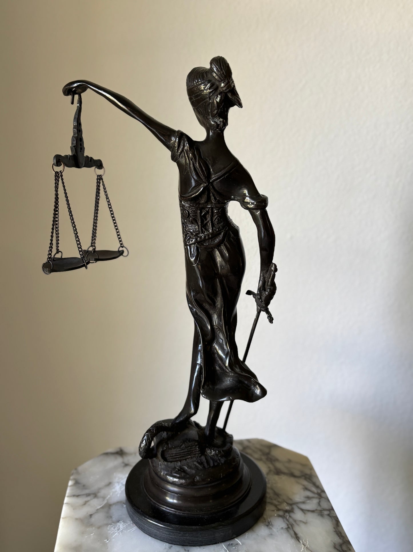 Lady Justice statue