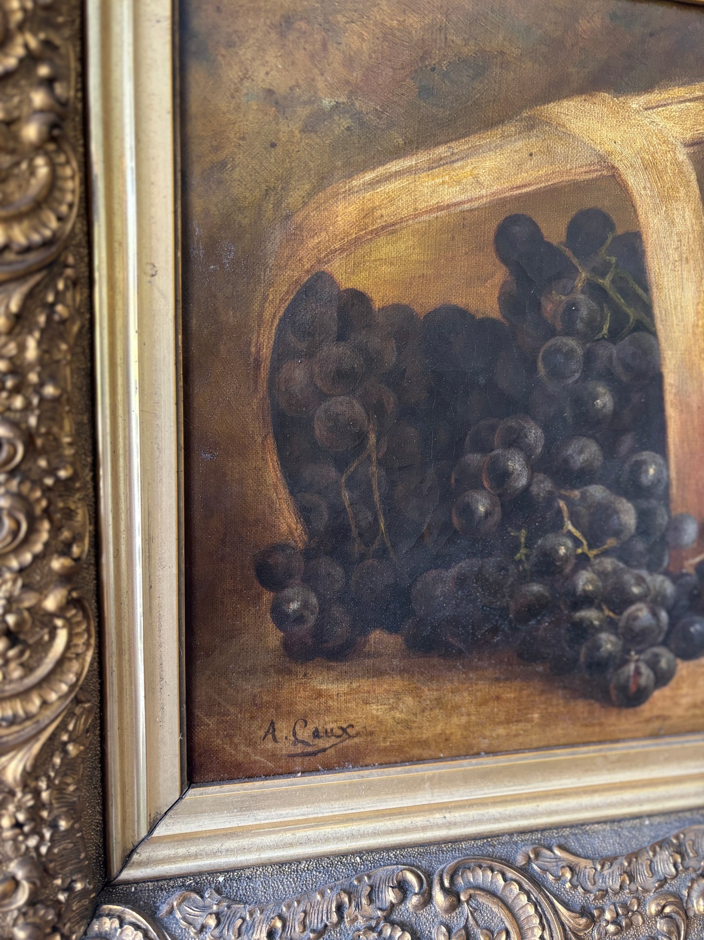 Antique still life by August Laux