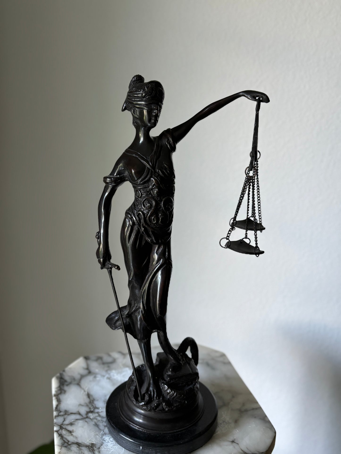 Lady Justice statue