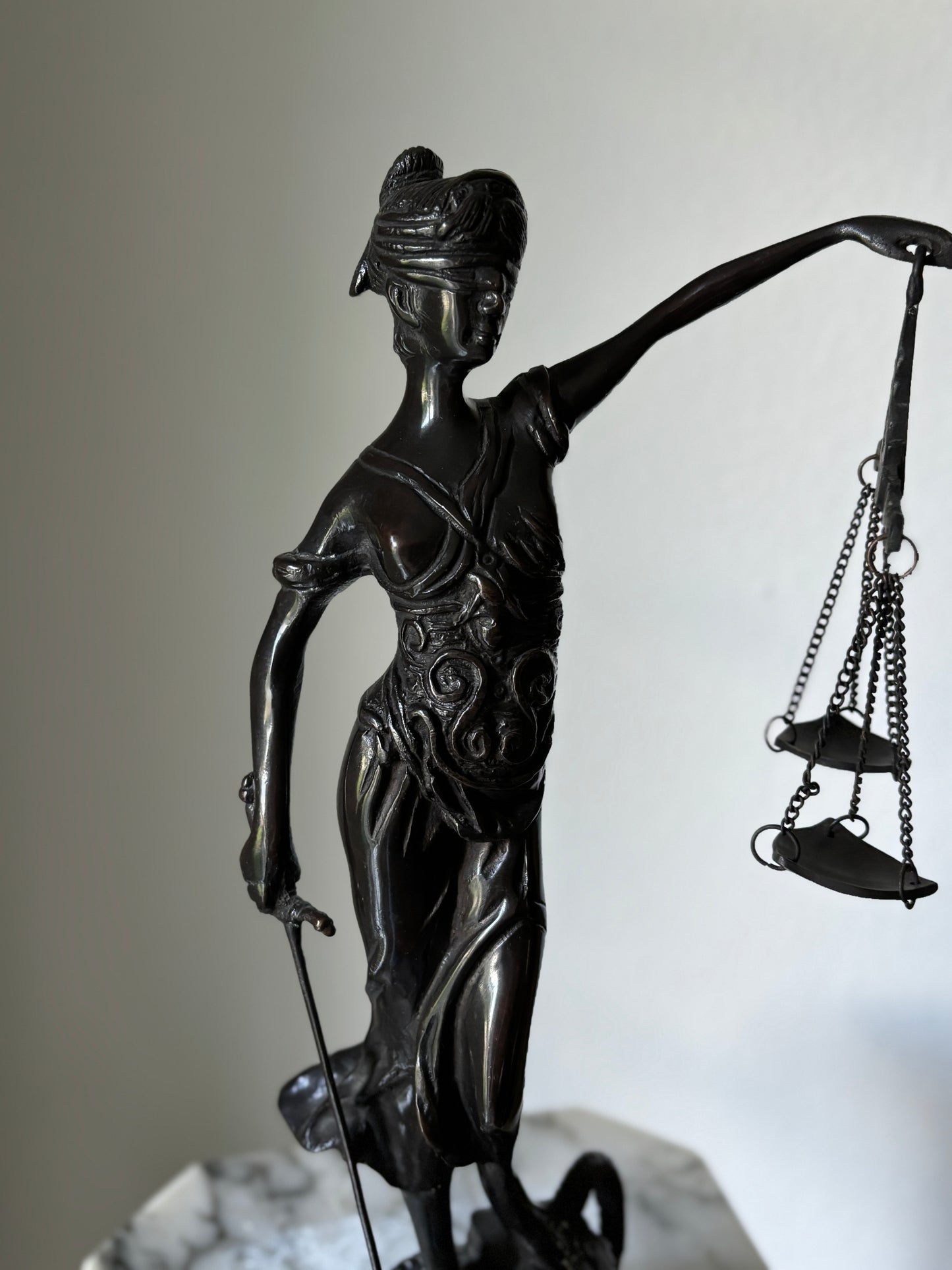 Lady Justice statue