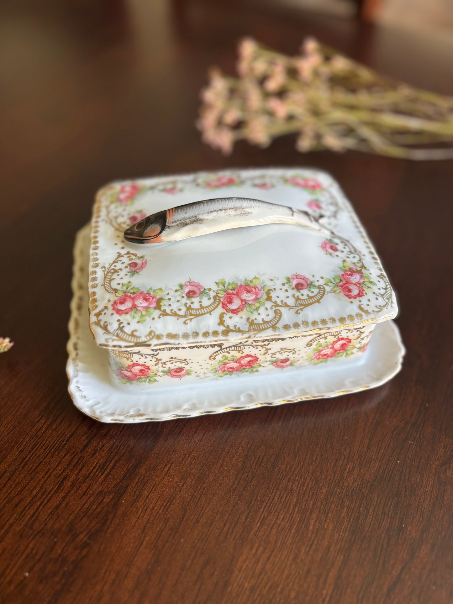 Antique sardine box