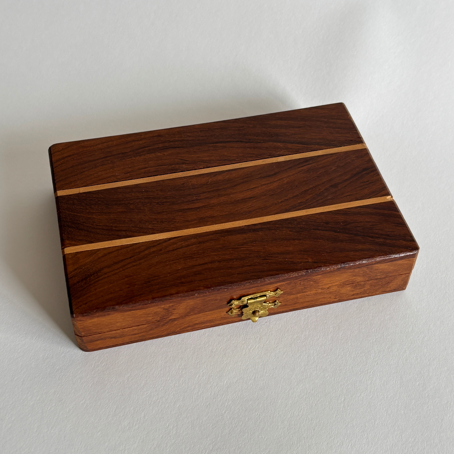 Vintage mini backgammon set