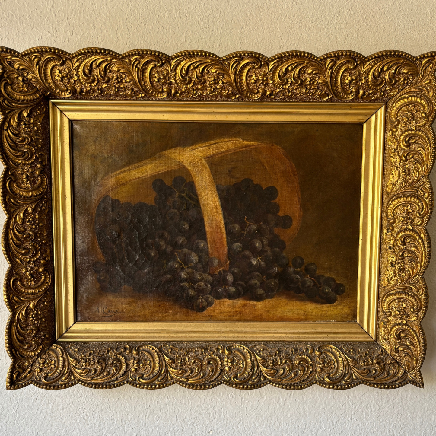 Antique still life by August Laux