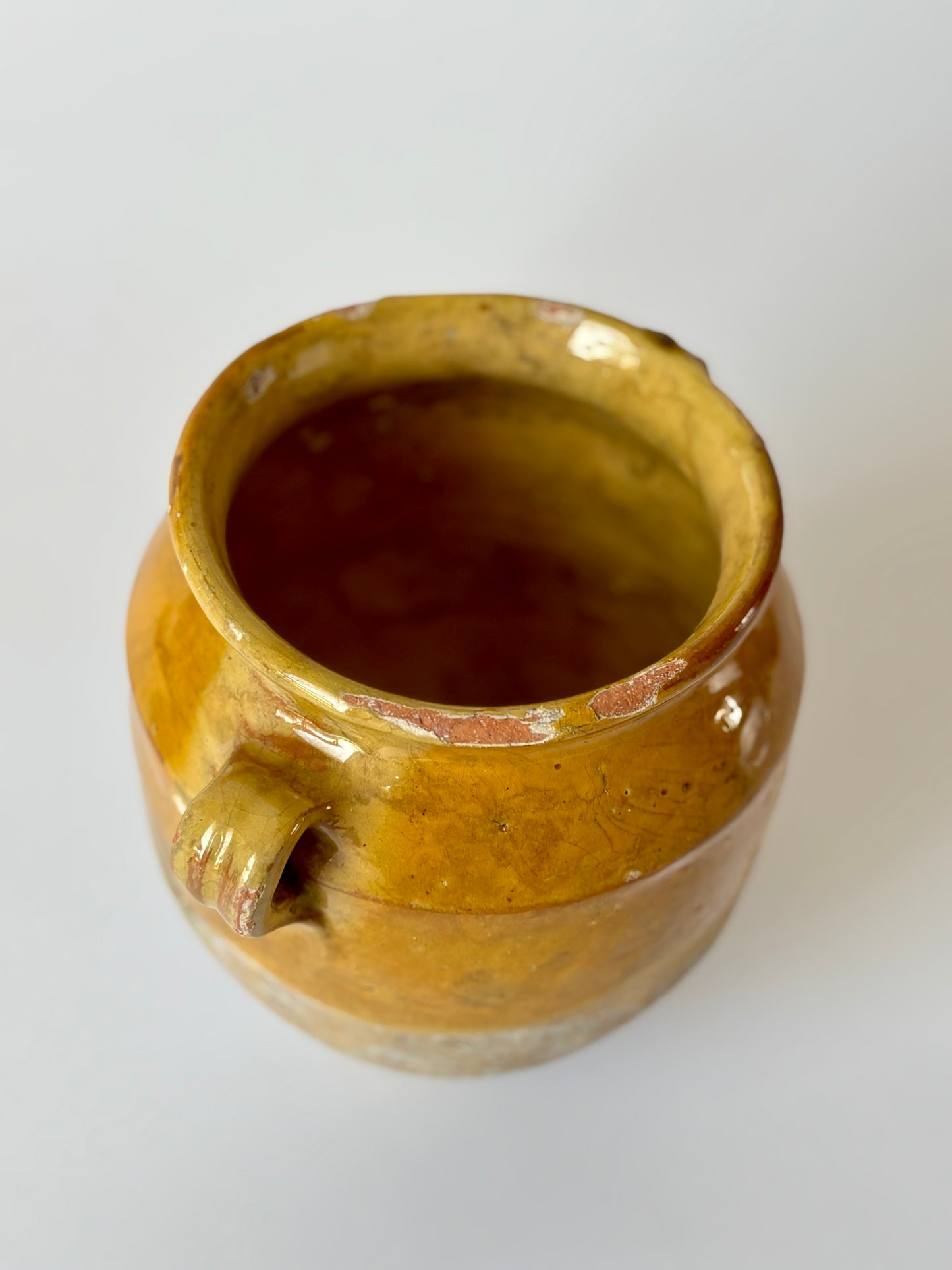 Antique French confit pot