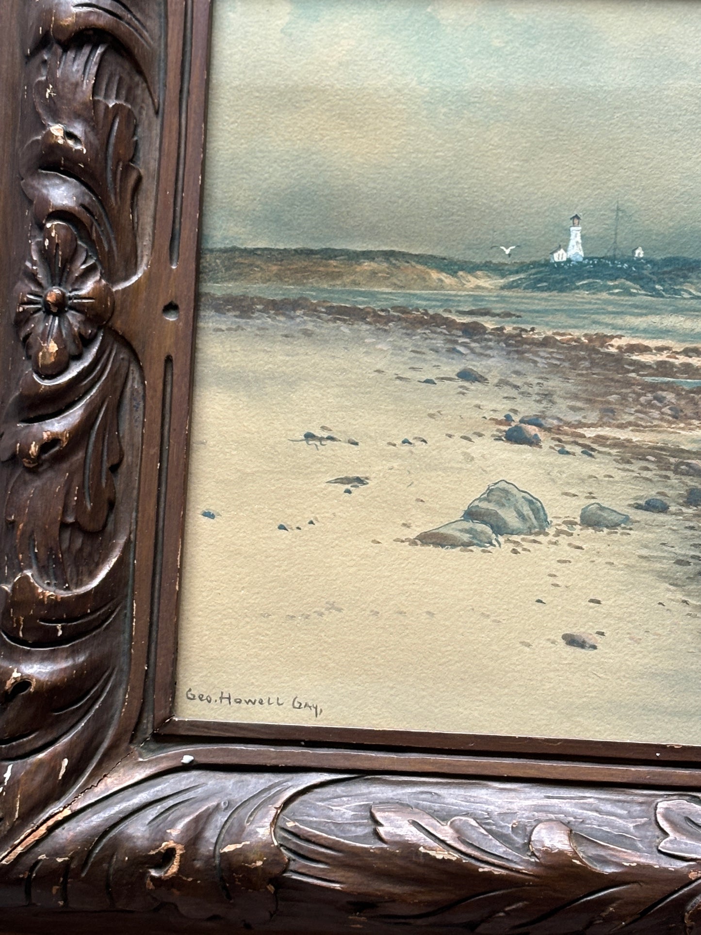 Antique watercolor