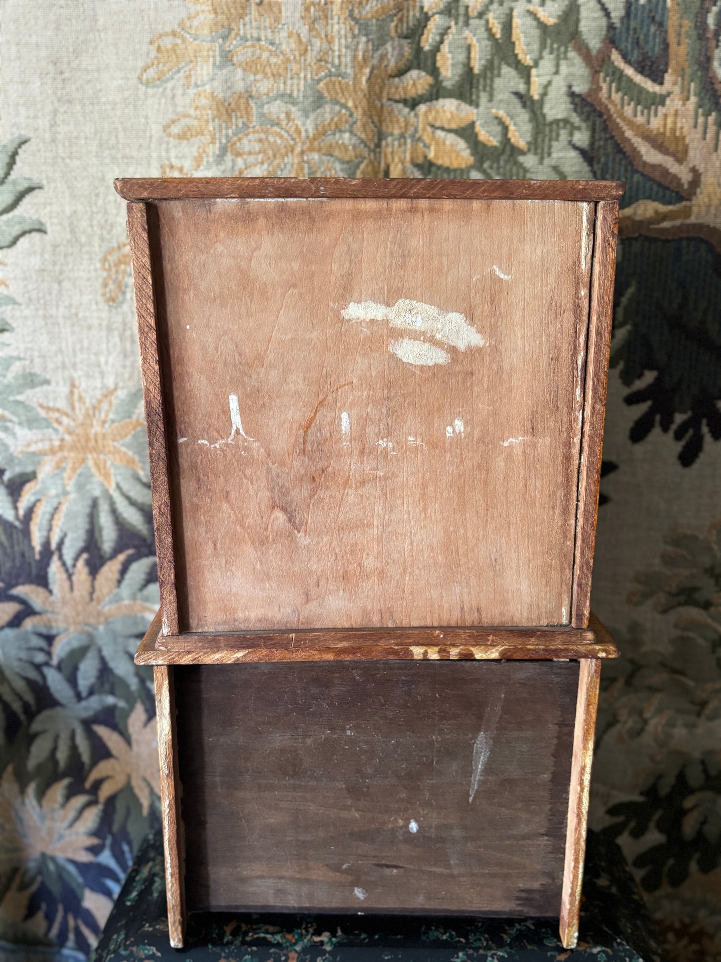 Antique salesman sample hutch