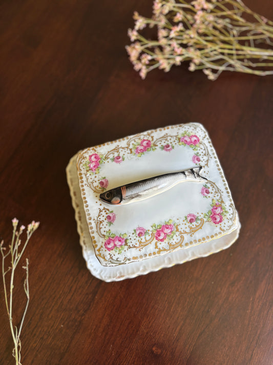 Antique sardine box