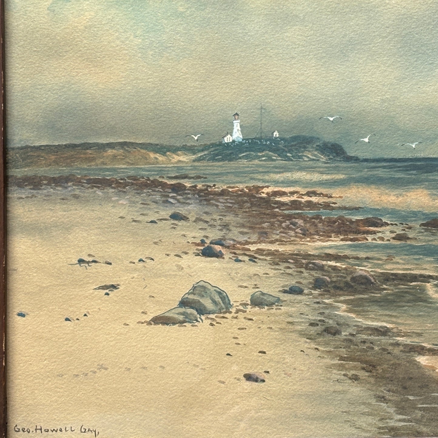 Antique watercolor