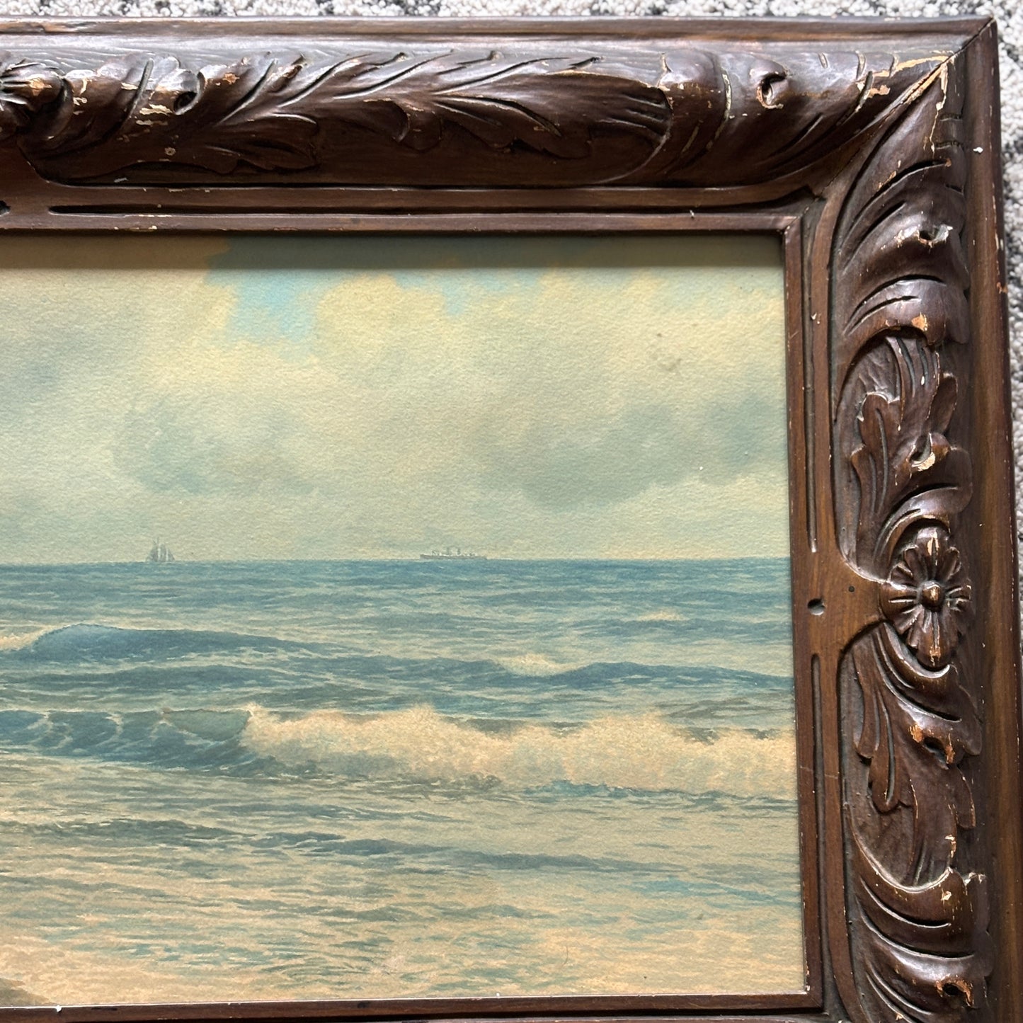 Antique watercolor