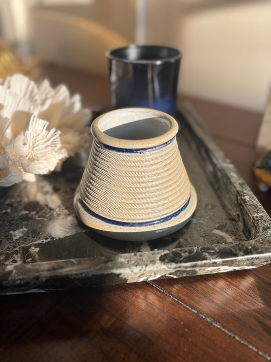 Vintage stoneware match striker