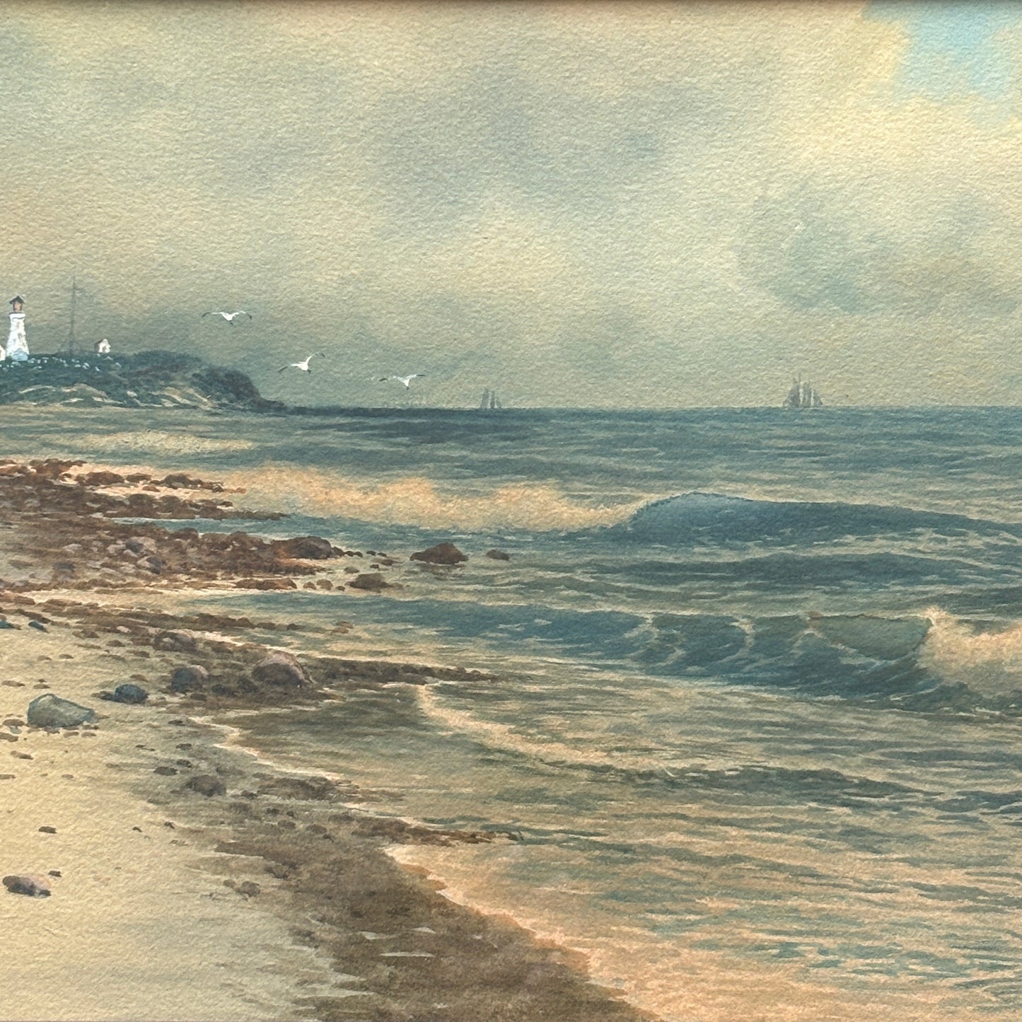 Antique watercolor