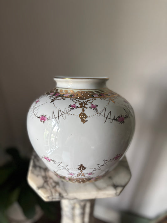 Porcelain Nippon wall pocket