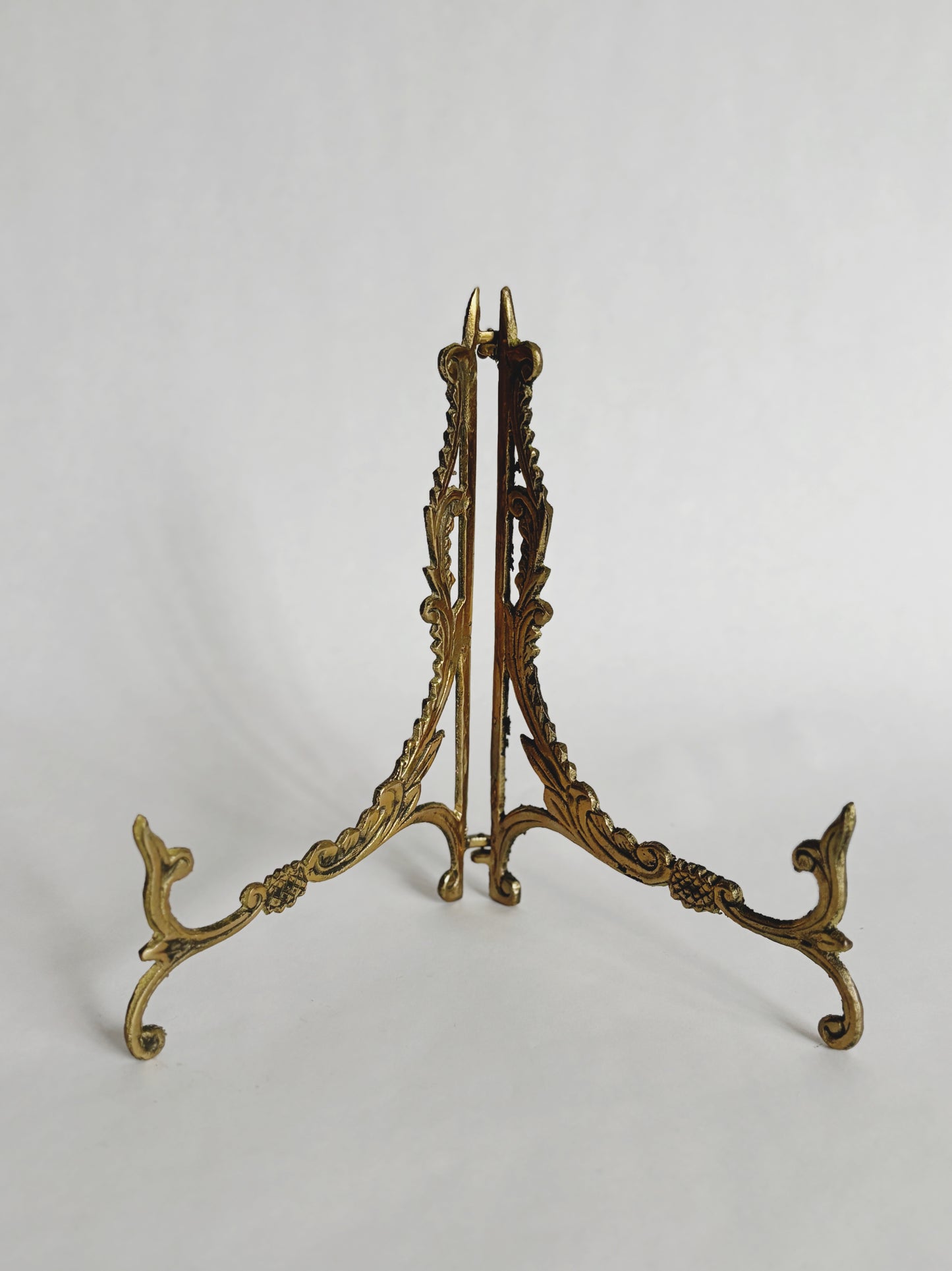 Brass display stand