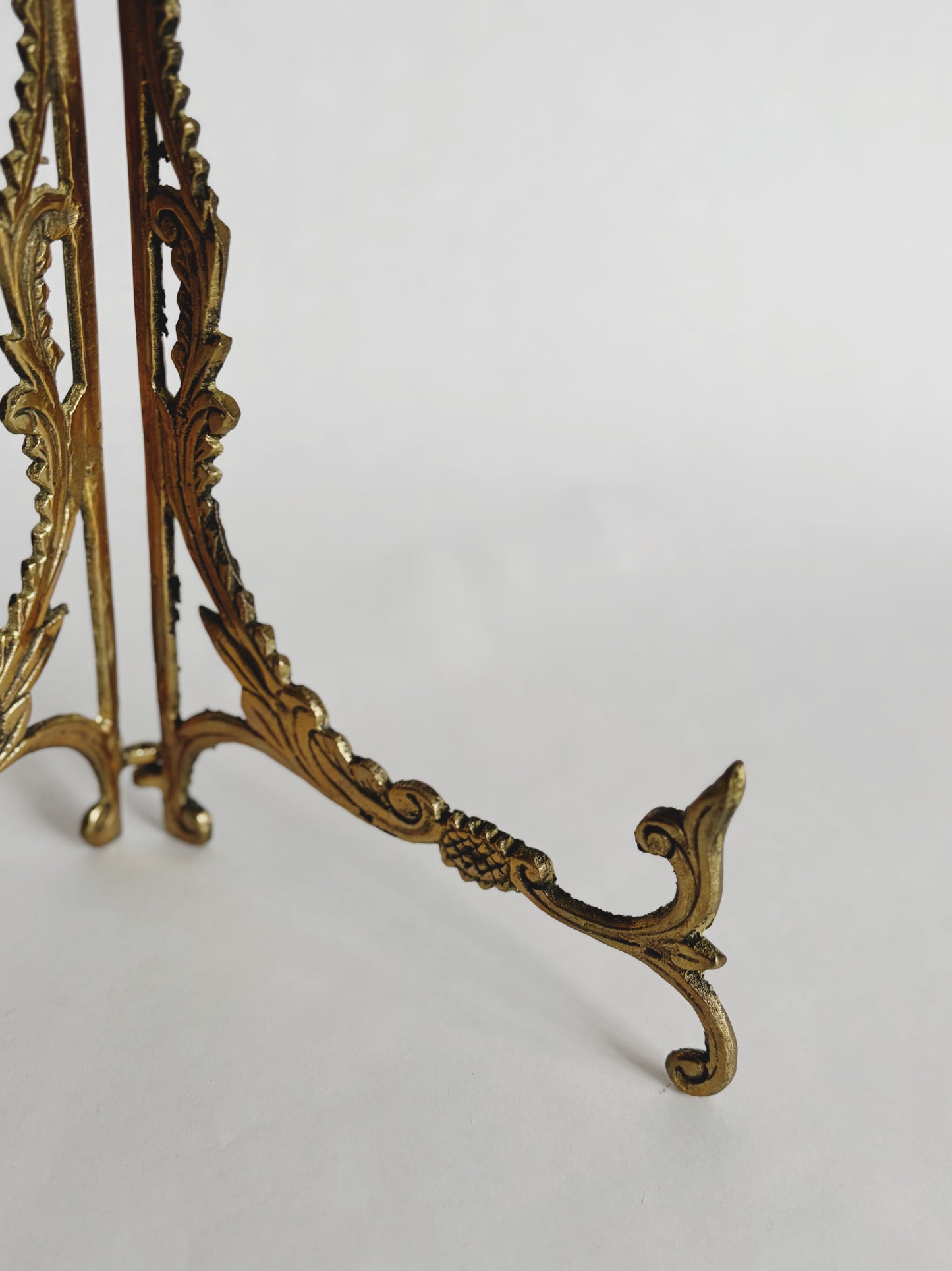 Brass display stand