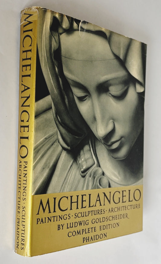 Vintage Michelangelo book