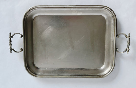 Silver tray