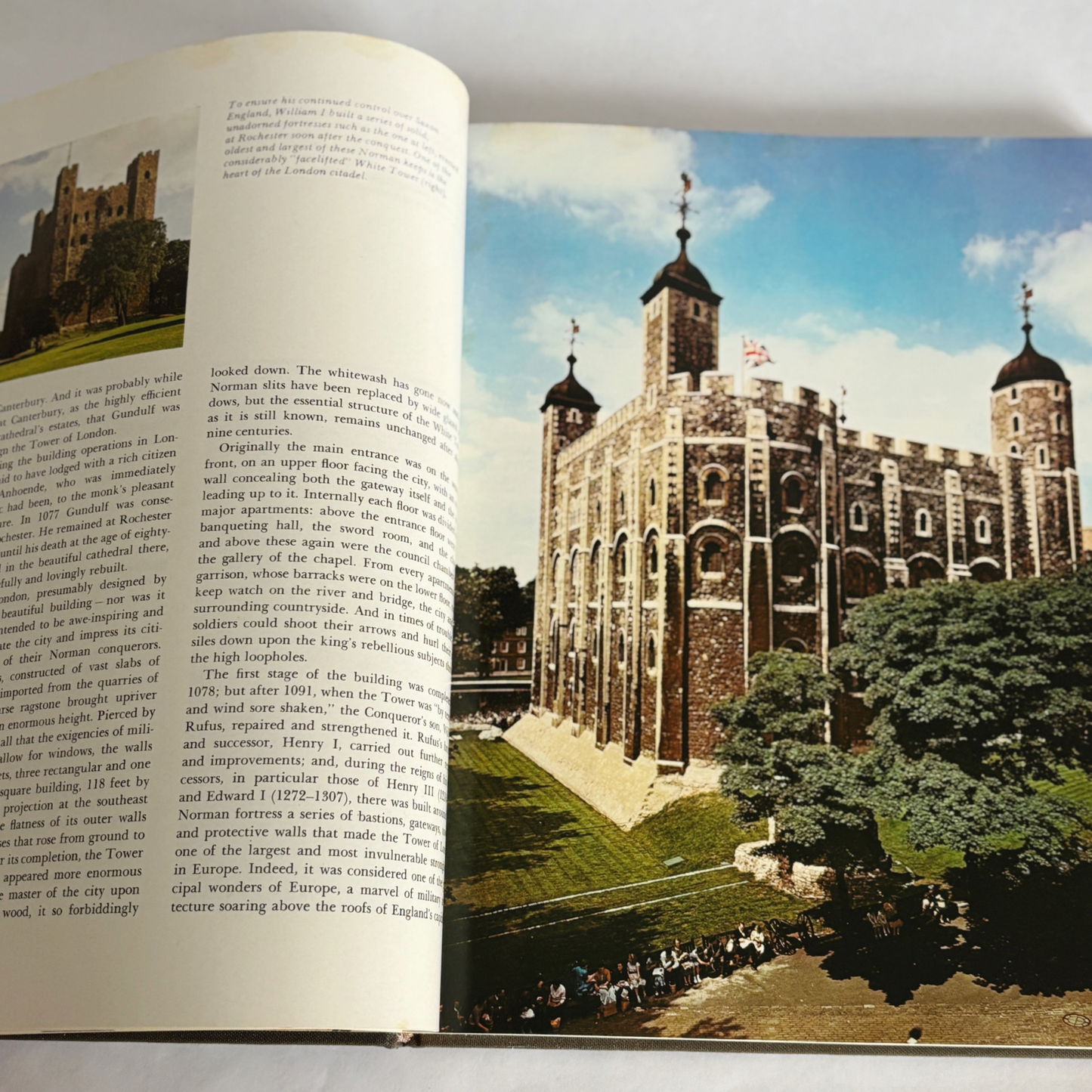 Vintage Tower of London book