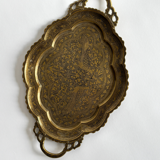 Brass etched tray