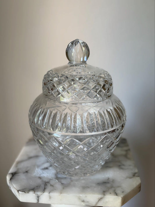 Fifth Avenue Crystal ginger jar